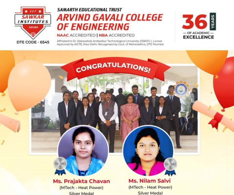 Success of  Ms. Prajakta Chavan, Ms. Nilam Salvi at Avishkar 2025